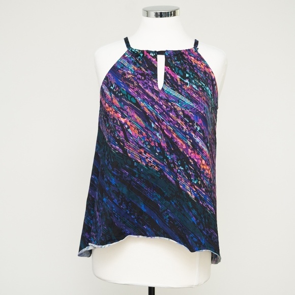 Miraclesuit. Mood Ring Peephole Tankini Top. - Picture 2 of 8